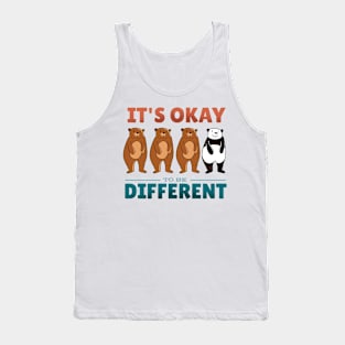 DIFFERENT BEARS QUOTE Tank Top